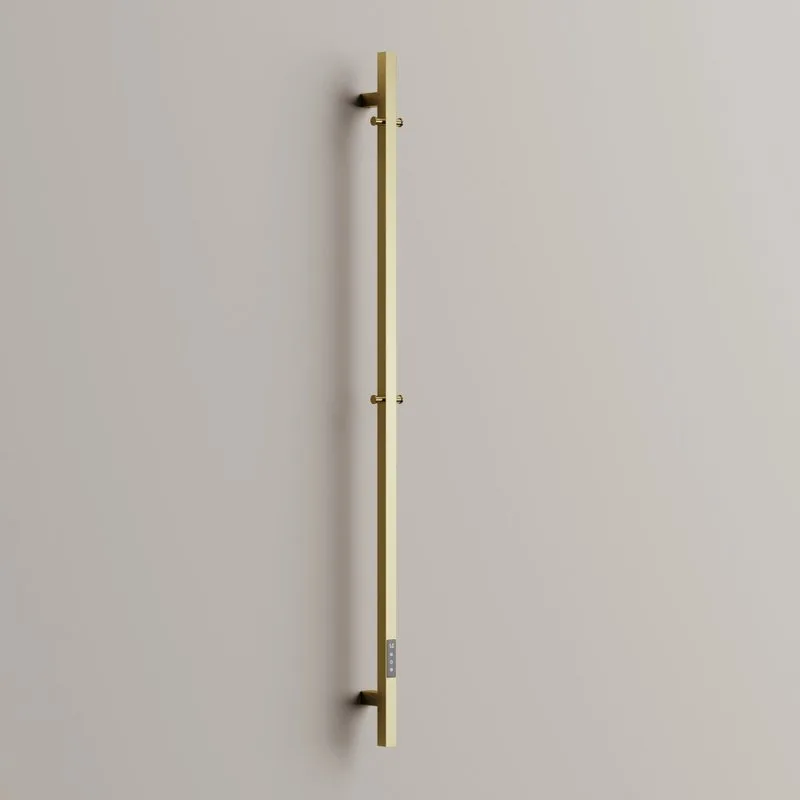 Полотенцесушитель электрический Sancos Linn 150x3 I-образный, брашированное золото, SC13002BG Sancos — официальный сайт