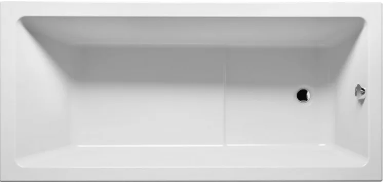 Акриловая ванна Riho Lusso Plus 170x80 см, пристенная, белая, на ножках, со сливом-переливом Sancos — официальный сайт