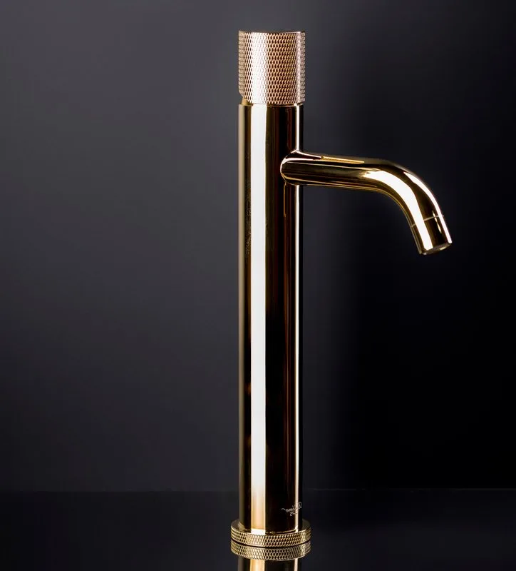 Смеситель для раковины Boheme Stick 122-GG.2 gold touch gold Sancos — официальный сайт