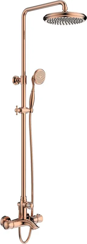 Душевая стойка AltroBagno Beatrice 030423 ROr, розовое золото Sancos — официальный сайт