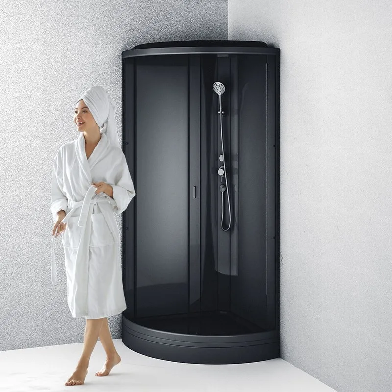 Душевая кабина AM.PM Gem W90C-401-090BT, профиль черный Sancos — официальный сайт