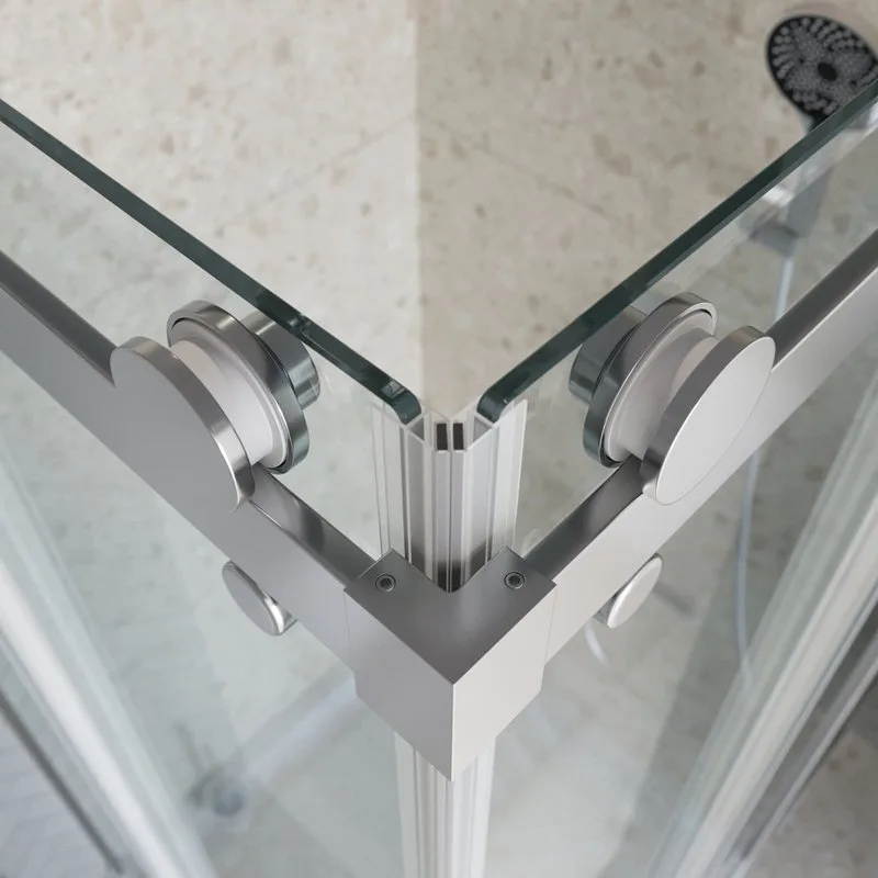 Душевой уголок BelBagno Marino 2 AH-2-120/90-C-CR 120x90, профиль хром, стекло прозрачное Sancos — официальный сайт