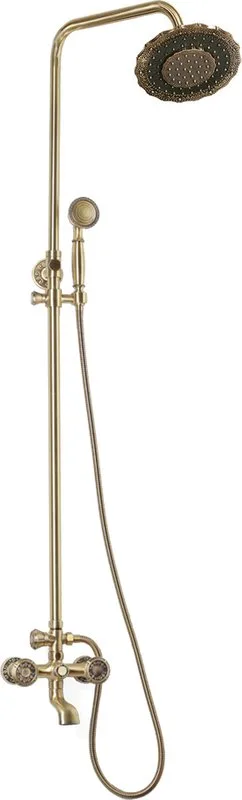 Душевая стойка Bronze de Luxe 10121DF Sancos — официальный сайт