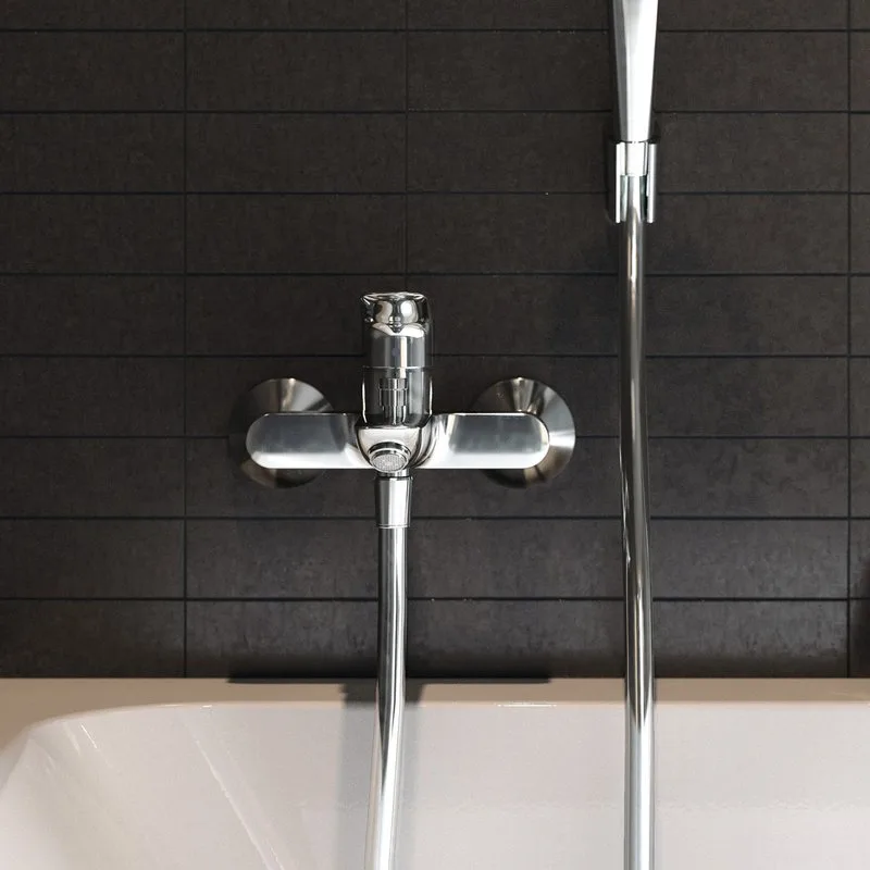 Смеситель для ванны с душем Hansgrohe Logis 71400000 Sancos — официальный сайт