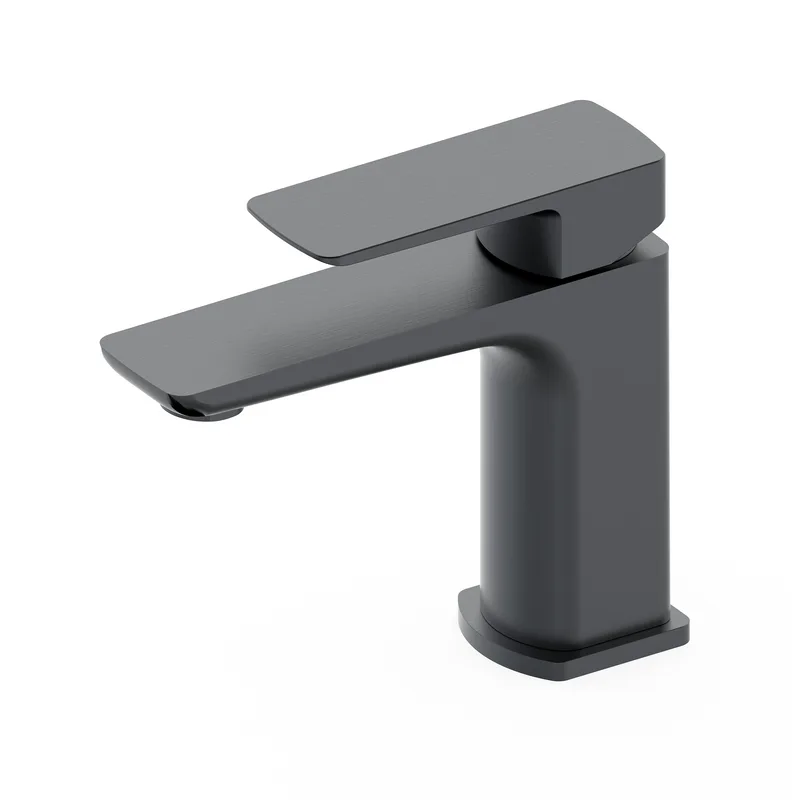 Смеситель для раковины Oliveeka D OL-139003-BGM матовый оружейный металл Sancos — официальный сайт