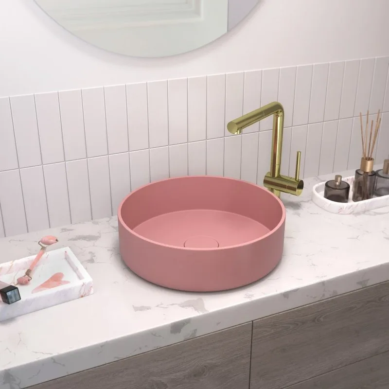 Накладная раковина Omoikiri Mira 40 RO, rose Sancos — официальный сайт