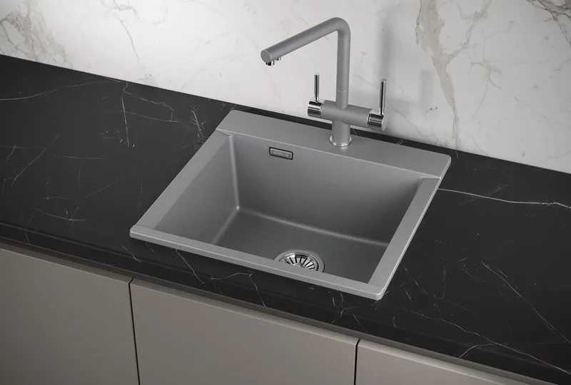 Мойка кухонная Granula Estetica 5201, алюминиум Sancos — официальный сайт