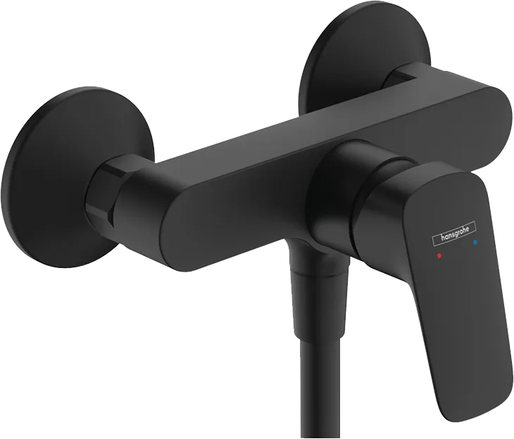 Смеситель для душа Hansgrohe Logis 71600670 черный матовый Sancos — официальный сайт