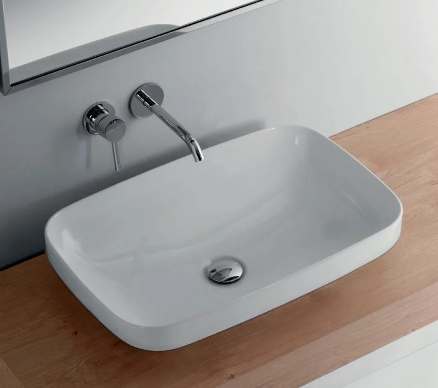 Раковина Kerasan Tribeca 514301 белая Sancos — официальный сайт