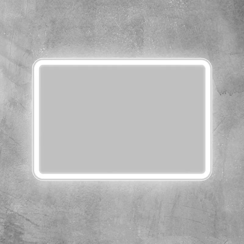 Зеркало BelBagno SPC-MAR-900-600-LED-BTN Sancos — официальный сайт
