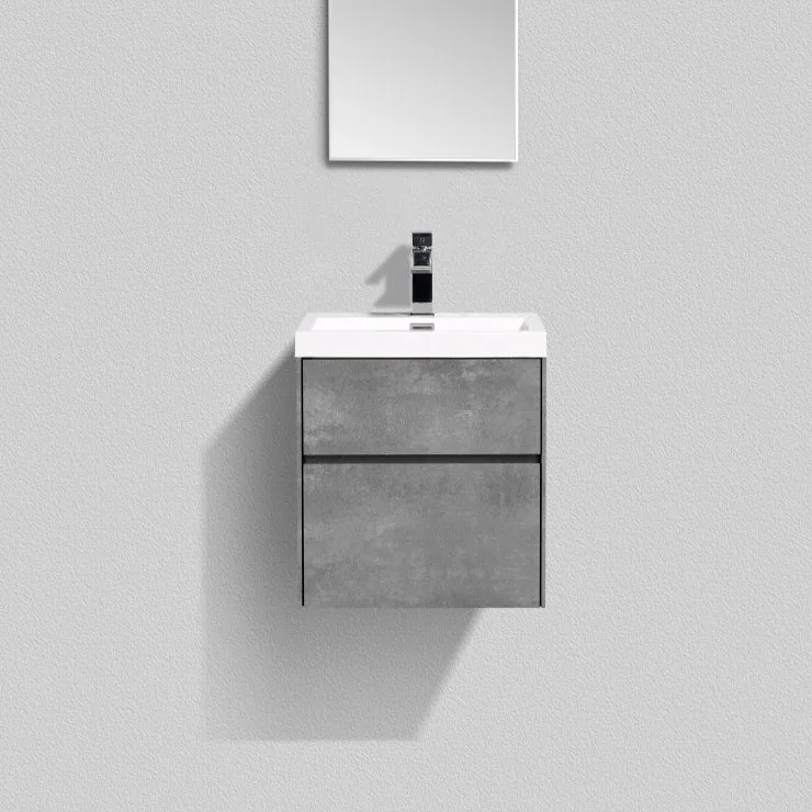 Тумба под раковину без столешницы BelBagno Pietra Mini 50 AS stucco cemento Sancos — официальный сайт