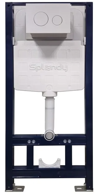Система инсталляции для унитазов Splendy Stable ST3011TPRW 3 в 1, кнопка белый глянец Sancos — официальный сайт