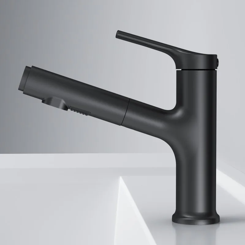 Смеситель для раковины AM.PM X-Joy S F85B02922 черный Sancos — официальный сайт