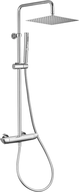 Душевая стойка Allen Brau Infinity 5.21032-00, с термостатом хром Sancos — официальный сайт