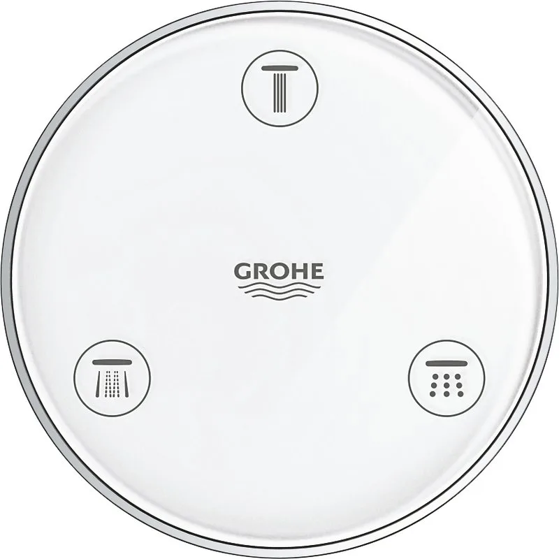Верхний душ Grohe Rainshower SmartConnect 31026640000 с пультом дистанционного управления Sancos — официальный сайт