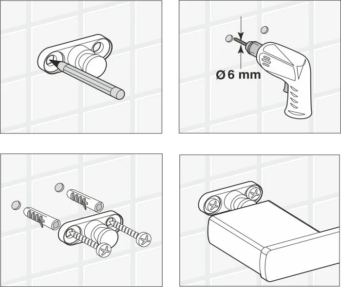 Полотенцедержатель Wasserkraft Sauer K-7930 Sancos — официальный сайт