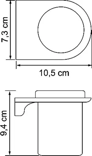 Стакан Wasserkraft Kammel K-8328 Sancos — официальный сайт