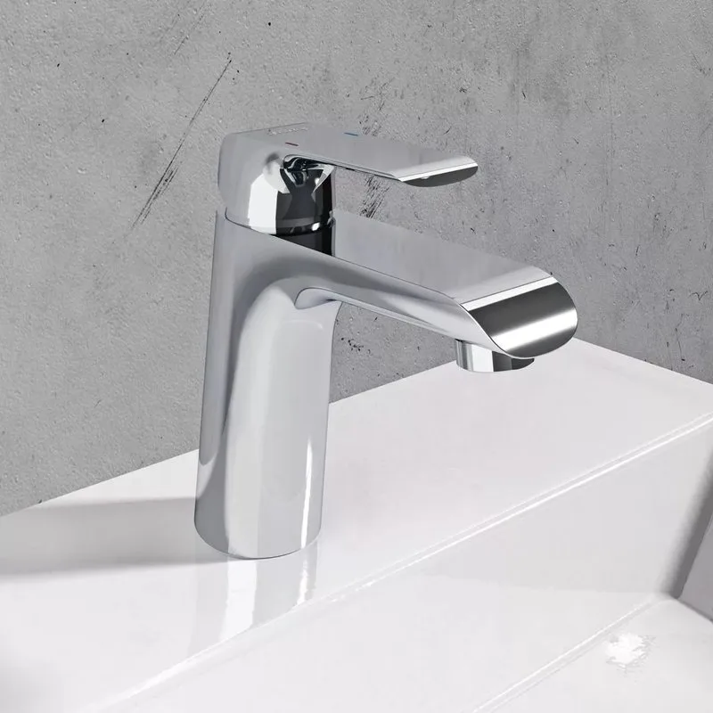 Смеситель для раковины Ravak Flat X070118 нержавеющая сталь Sancos — официальный сайт