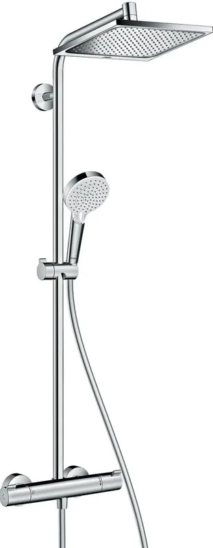 Душевая стойка Hansgrohe Crometta Е 240 1jet Showerpipe 27271000 Sancos — официальный сайт