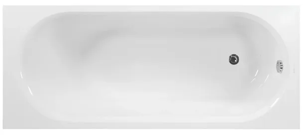 Акриловая ванна Vagnerplast Kasandra VPBA165KAS2X-04 без опоры 165x70 см, пристенная, белая Sancos — Оригинал