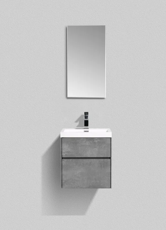 Тумба под раковину без столешницы BelBagno Pietra Mini 50 AS stucco cemento Sancos — официальный сайт