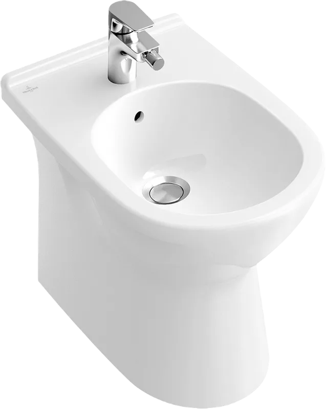Биде напольное Villeroy & Boch O.Novo 5461 0001 alpin Sancos — официальный сайт