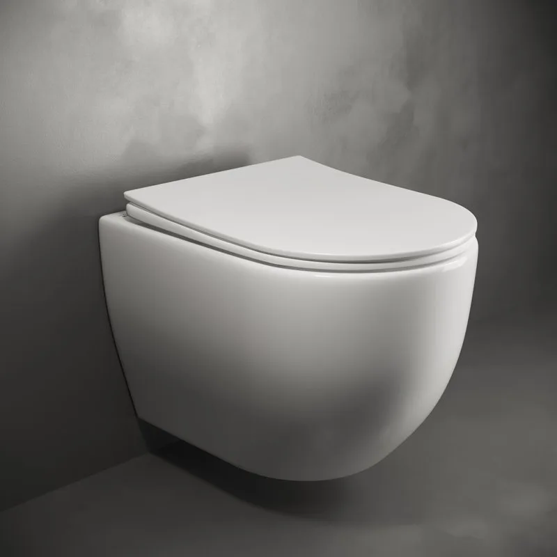 Унитаз подвесной Ceramicanova Mia Rimless CN1805 Sancos — официальный сайт