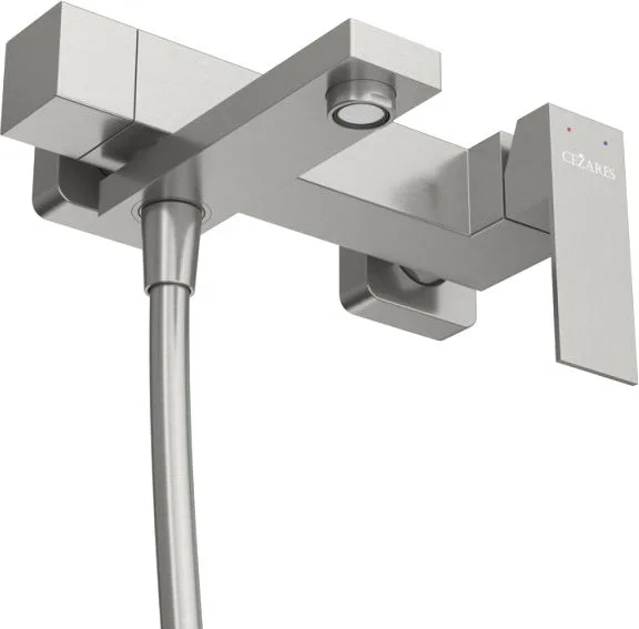 Смеситель для ванны с душем Cezares Slider SLIDER-VD-IN, сатин Sancos — официальный сайт