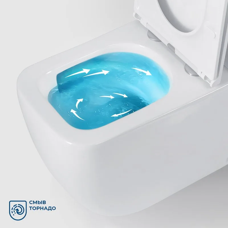 Унитаз-компакт напольный BelBagno Luce TOR BB2197CP-TOR/SC + BB2197T Sancos — официальный сайт