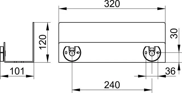 Полка Keuco 24952510000 белая, c интегрированными крючками Sancos — официальный сайт