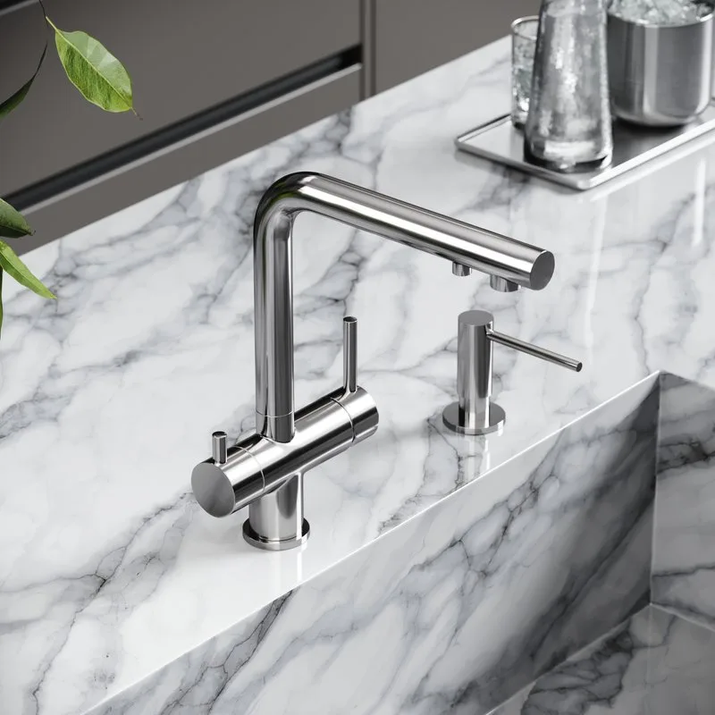 Смеситель для кухни Sancos Foster SC4014BN под фильтр, брашированный никель Sancos — официальный сайт