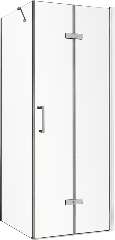 Душевой уголок Abber Zart AG08070P-S71 70х70, профиль хром, стекло прозрачное Sancos — официальный сайт
