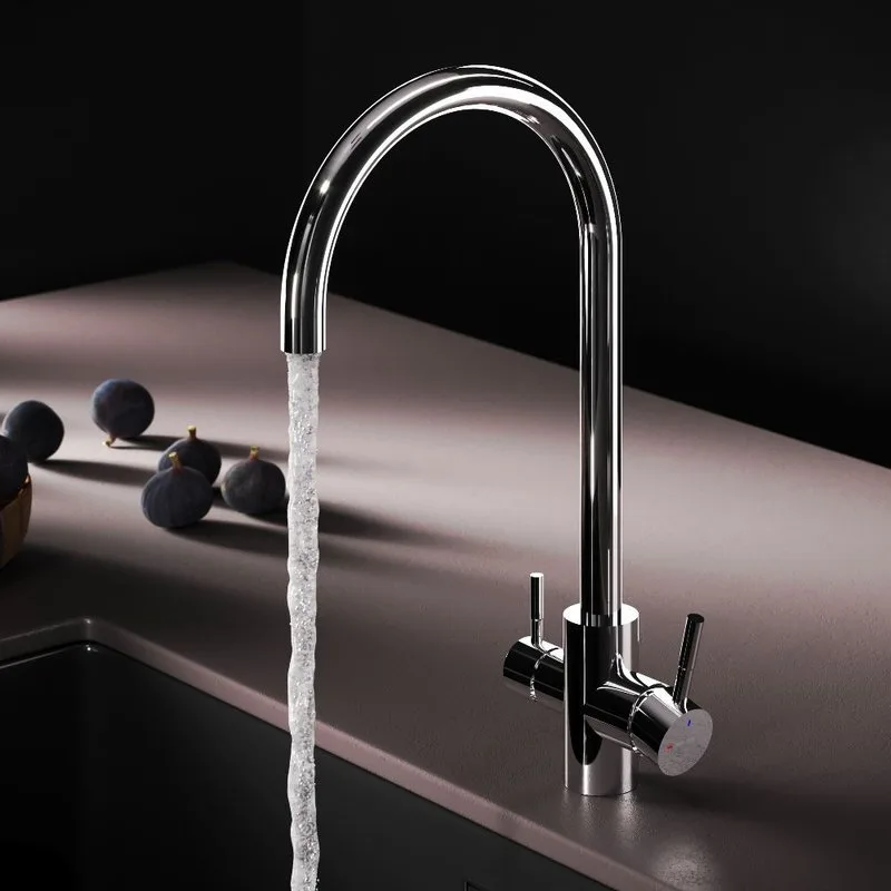 Смеситель для кухни AM.PM X-Joy S F85B07700, хром Sancos — официальный сайт