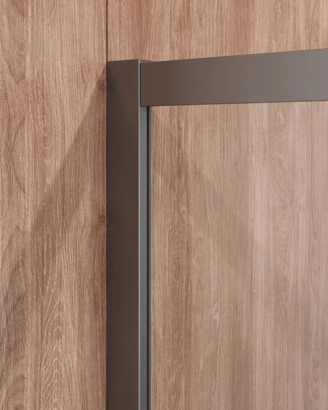 Душевой уголок Cezares Molveno R 2 100 C GM IV 100х100 см, профиль оружейная сталь, стекло прозрачно Sancos — официальный сайт