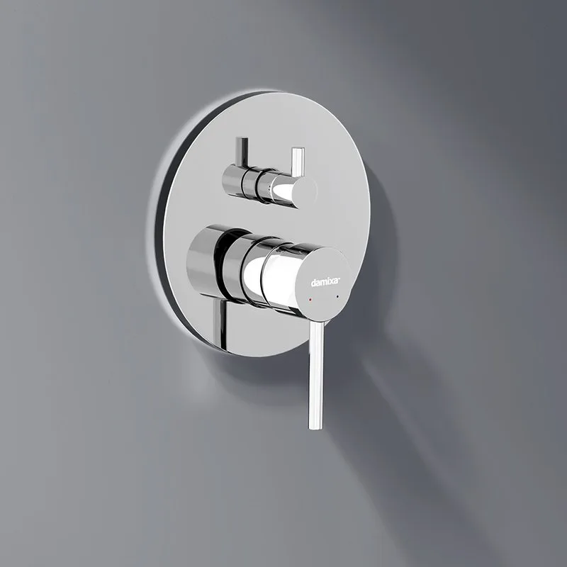 Душевой комплект Damixa Scandinavian Pure 936520000, С ВНУТРЕННЕЙ ЧАСТЬЮ, хром Sancos — официальный сайт