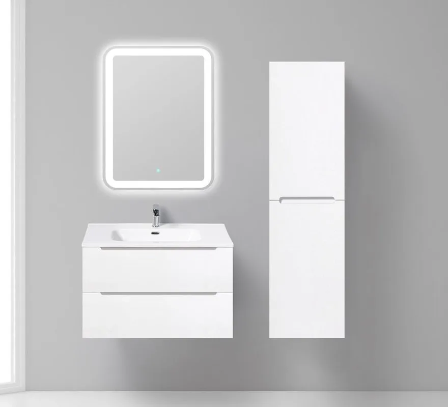 Тумба под раковину без столешницы BelBagno Etna 80 bianco lucido Sancos — официальный сайт
