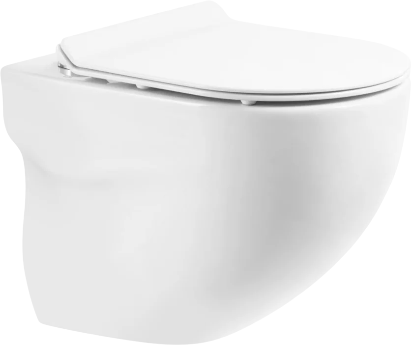 Унитаз подвесной BelBagno Onda BB066CHR BB2111SC с микролифтом, безободковый, глянцевый белый Sancos — официальный сайт