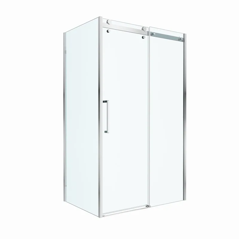 Душевой уголок BelBagno Marino 2 AH-1-110/80-C-Cr 110x80, профиль хром, стекло прозрачное Sancos — официальный сайт