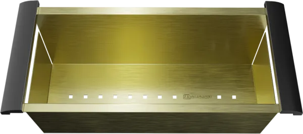 Коландер Omoikiri CO-05-LG для моек, нержавеющая сталь, светлое золото