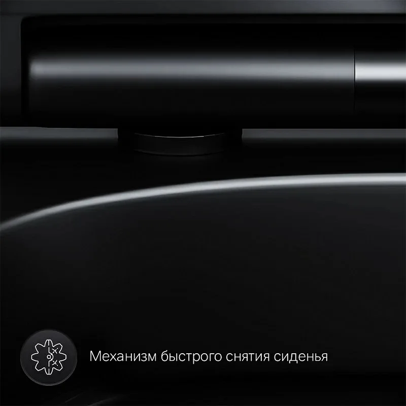 Унитаз подвесной AM.PM Spirit V2.0 FlashClean матовый черный Sancos — официальный сайт