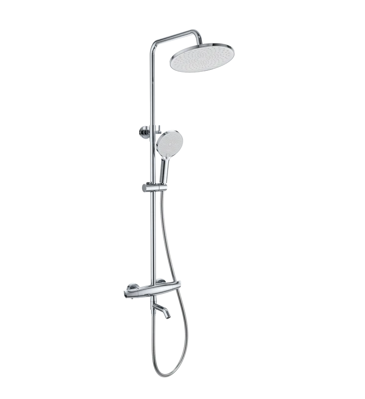 Душевая стойка Wonzon & Woghand CAPSULE WW-B3031-A2-CR, хром Sancos — официальный сайт