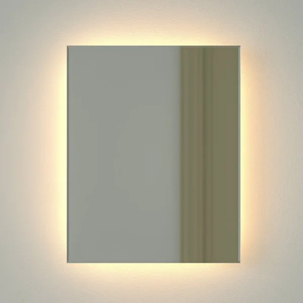 Зеркало Defesto Glow DF 2511 40х50 с LED-подсветкой, 3000 K, без выключателя