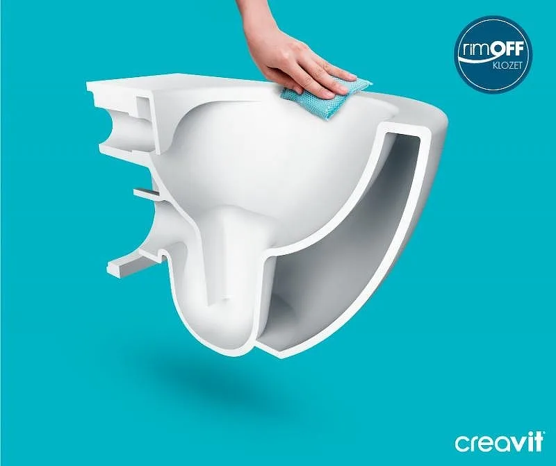 Чаша для унитаза подвесного Creavit Free FE322-00CB00E-0000 белый Sancos — официальный сайт