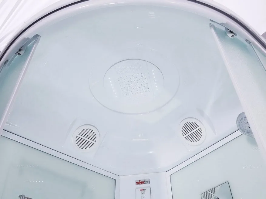 Душевая кабина Timo Eco TE-0790, с высоким поддоном, с сиденьем Sancos — официальный сайт