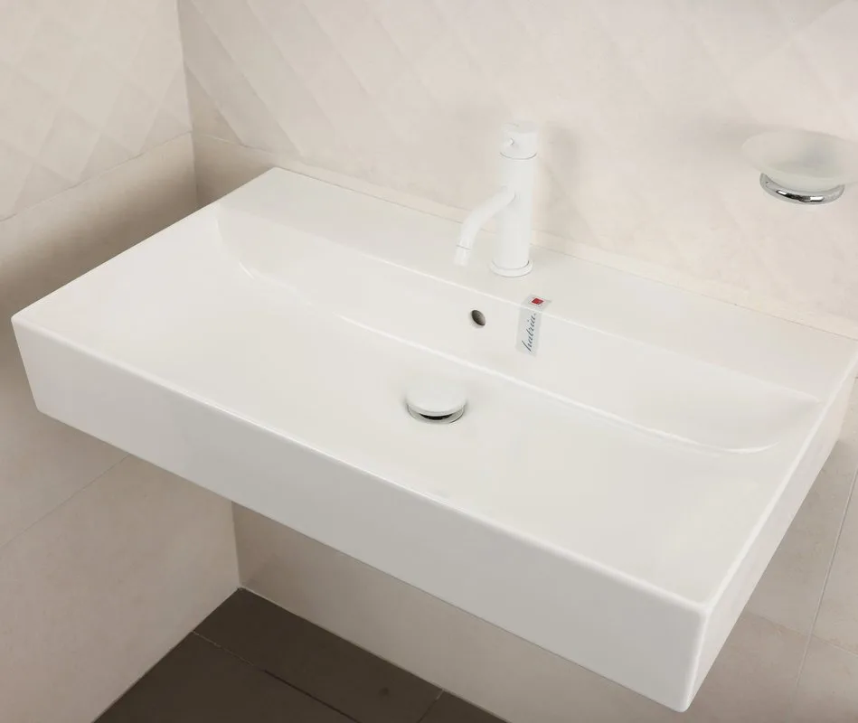 Накладная раковина Hatria Bahia_13 BH0800465011TS0 80x46 см Sancos — официальный сайт