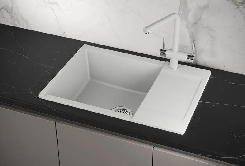 Мойка кухонная Granula Estetica 7003, арктик Sancos — официальный сайт