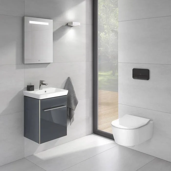 Унитаз подвесной Villeroy & Boch Avento 5656RS01 Sancos — официальный сайт