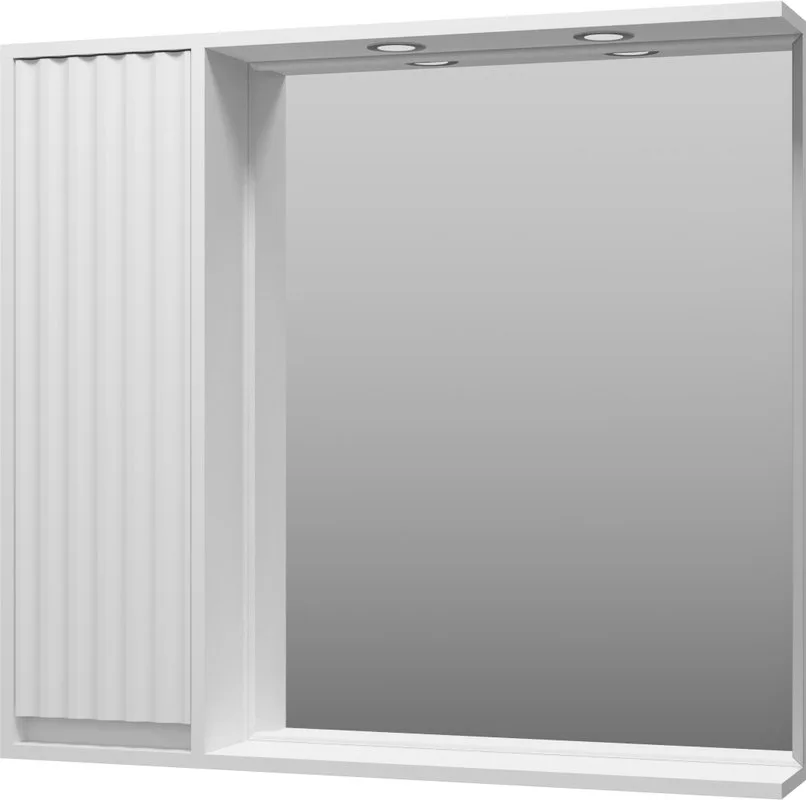 Зеркало Brevita Balaton 90 L белое