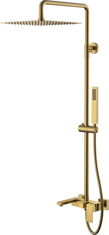 Душевая стойка Boheme Qubic 478-BR, bronze Sancos — официальный сайт