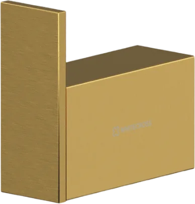 Крючок WHITECROSS Cubo CU2410GLB брашированное золото Sancos — официальный сайт